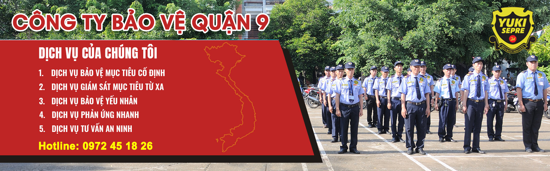 Công ty bảo vệ quận 9 uy tín chuyên nghiệp 247 số 1