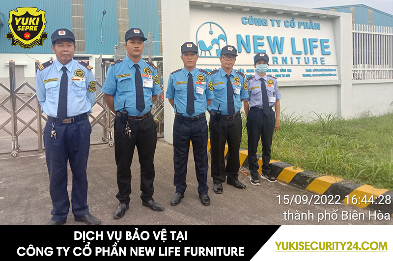 Dịch vụ bảo vệ xưởng gỗ tại Công ty Cổ phần New Life Furniture số 1