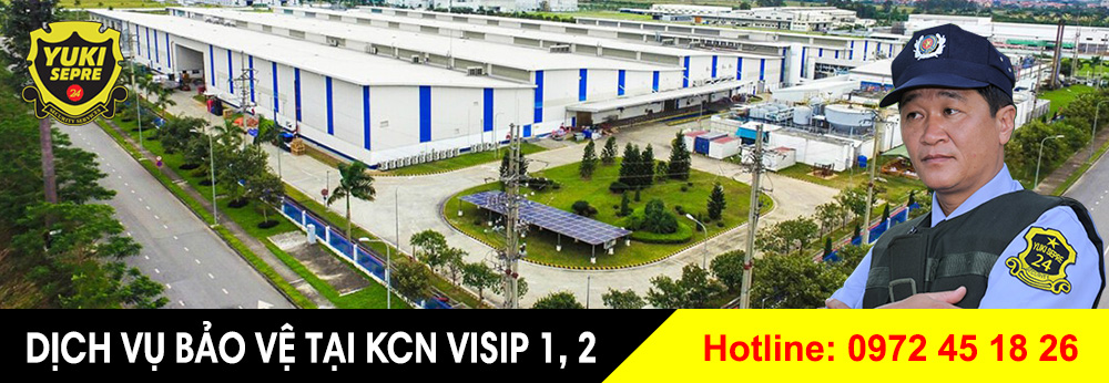 Dịch vụ bảo vệ khu công nghiệp VISIP số 3