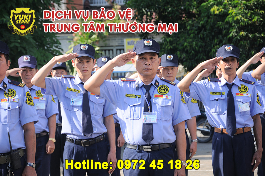 Dịch vụ bảo vệ trung tâm thương mại chuyên nghiệp 247 số 3